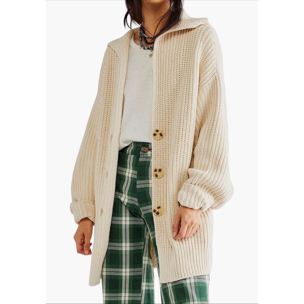 Free People Swim Too Deep Cardigan Size S